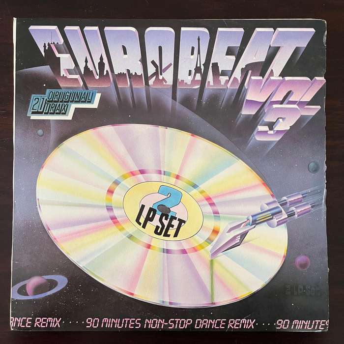 Eurobeat Vol 3 Vinyl 2LP South African Dance Compilation