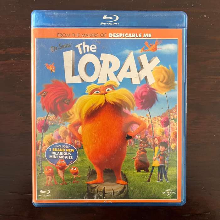 The Lorax Blu Ray South African Press Dr. Seuss