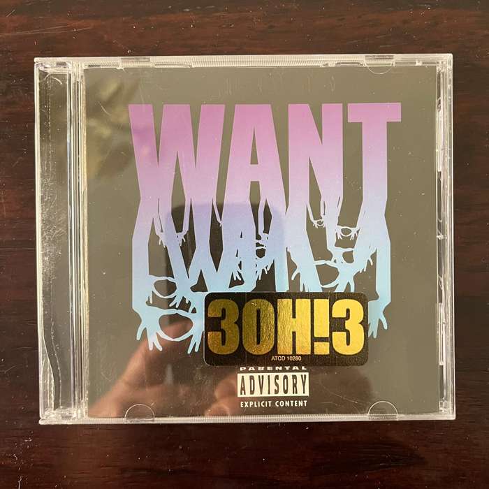 3OH!3 - Want CD South African Press Electronic Dubstep