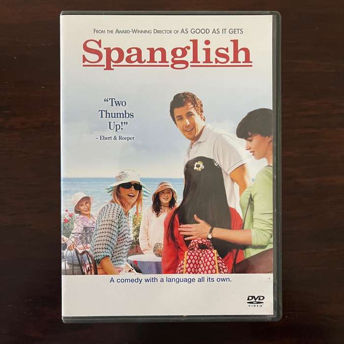 Spanglish DVD South African Press Adam Sandler