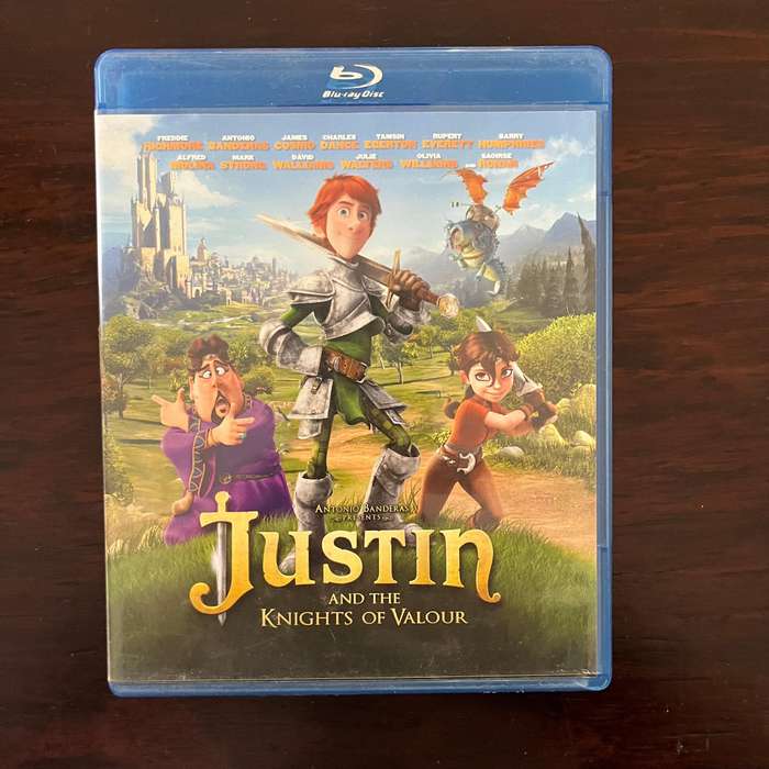Justin and the Knights of Valour Blu Ray South African Press