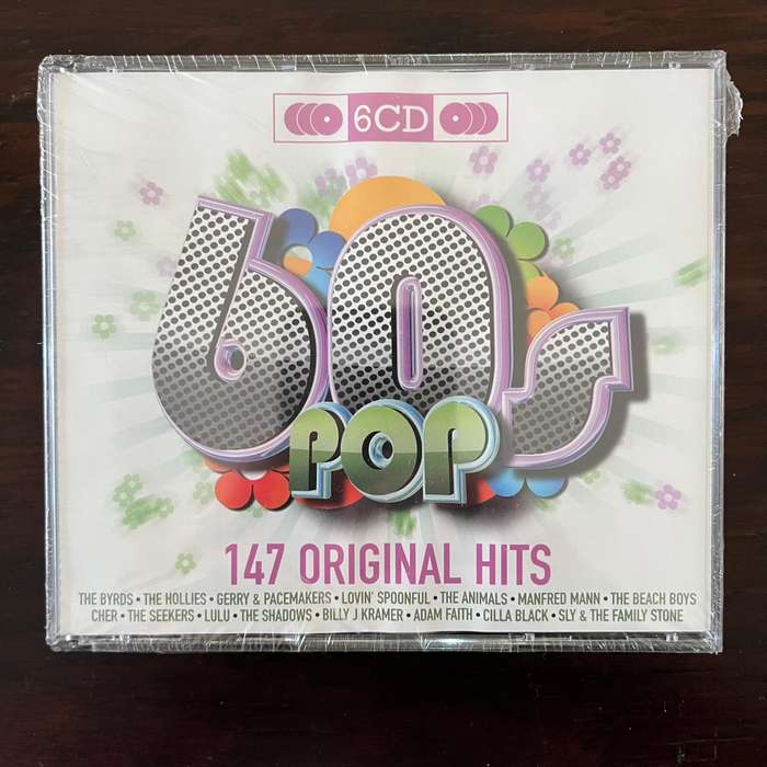 Original Hits - 60s Pop 6CD Set Byrds Animals Beach Boys New and Sealed