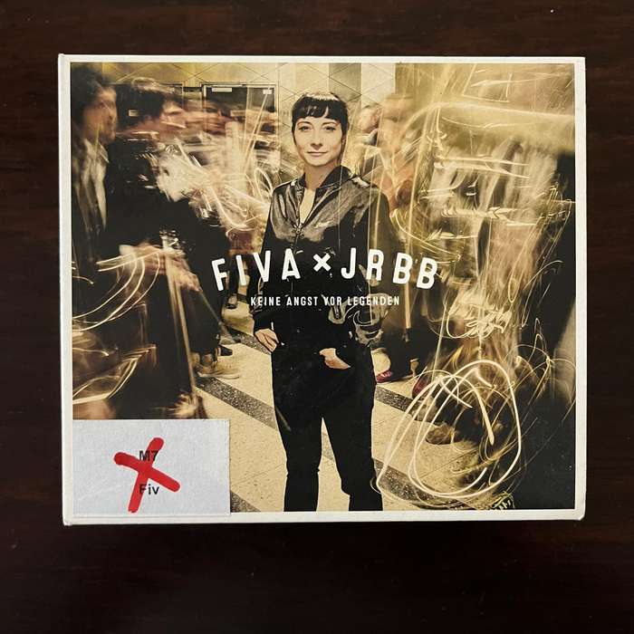 Fiva x JRBB - Keine Angst Vor Legenden CD Hip Hop Rare German Press