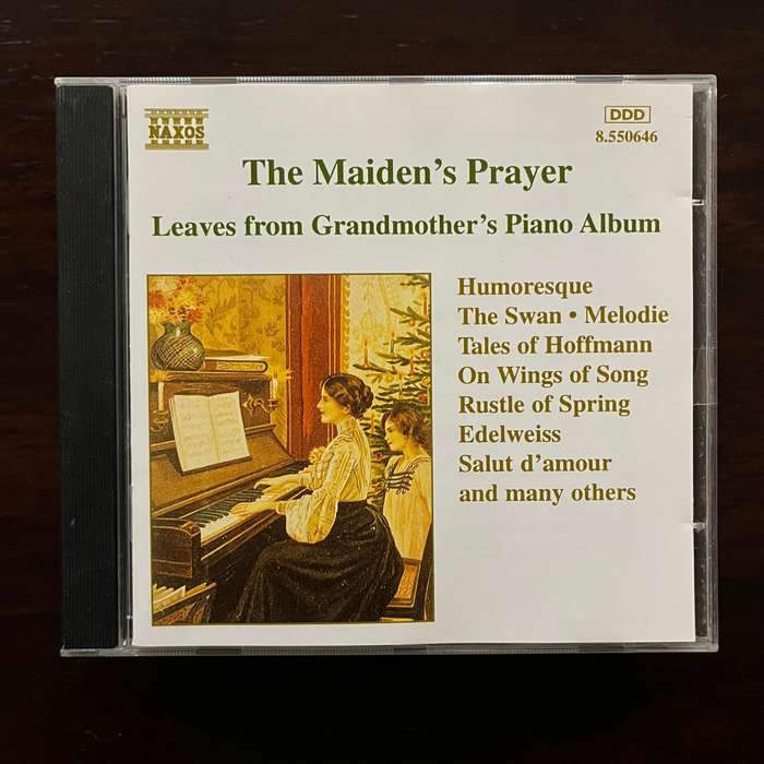 The Maiden's Prayer CD Naxos Import
