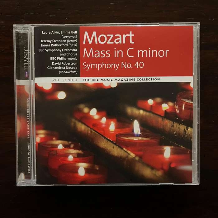 Mozart - Mass in C Minor BBC Music CD Import