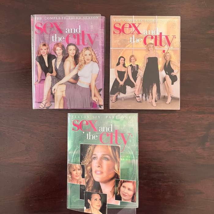 Sex and the City Season Three / Four and Six Part One 9DVD Set Zone 1 US Press