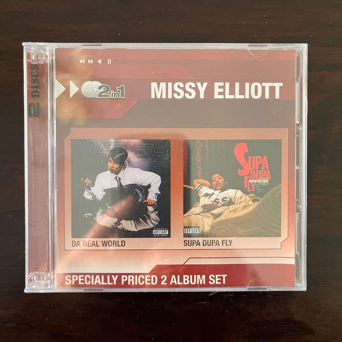 Missy Elliot - Da Real World / Supa Dupa Fly 2in1 2CD South African Press New and Sealed