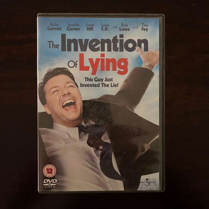 The Invention Of Lying DVD UK Press Ricky Gervais