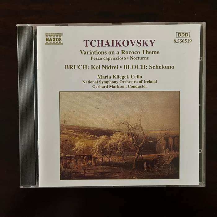 Tchaikovsky - Rococo Variations CD Naxos Import