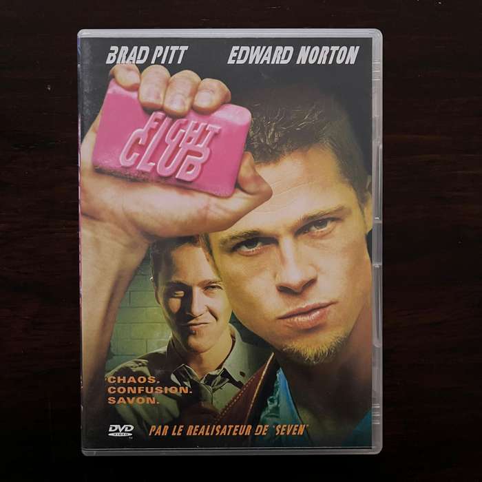 Fight Club DVD French Press English Language