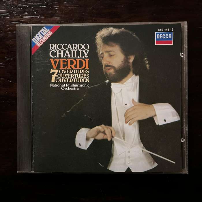 Verdi - 7 Overtures Riccardo Chailly, National Philharmonic Orchestra CD Decca