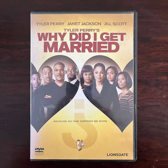 Tyler Perry's Why Did I Get Married DVD South African Press