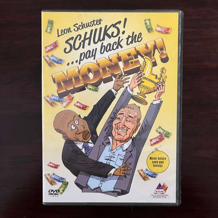 Schuks! ...Pay Back The Money DVD Leon Schuster South African