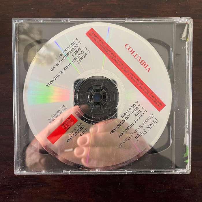 Pink Floyd - Delicate Sound Of Thunder 2CD South African Press No Rear Insert
