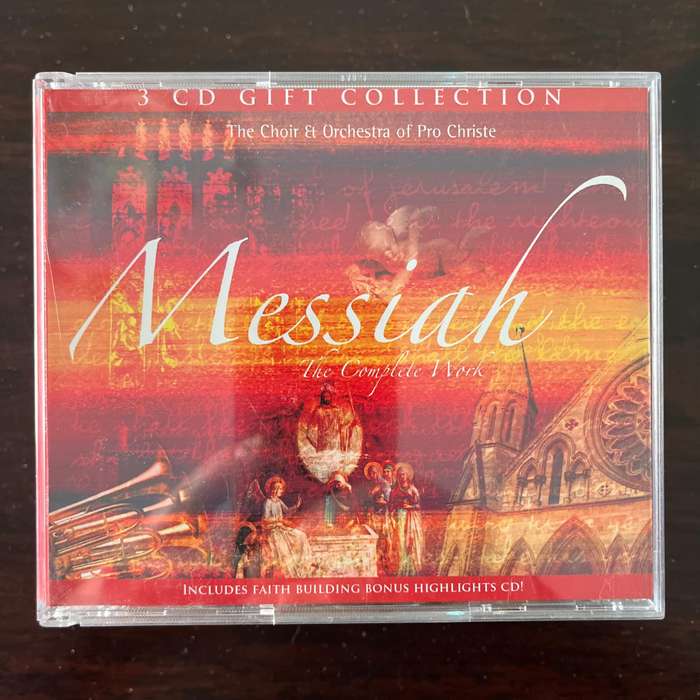 Messiah The Complete Work 3CD Gift Collection UK Press Handel