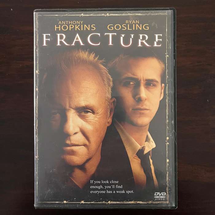 Fracture DVD Anthony Hopkins Ryan Gosling South African Press