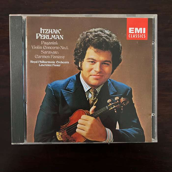 Paganini / Sarasate - Itzhak Perlman - Violin Concerto No. 1 CD EMI Classics