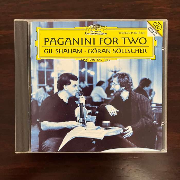 Paganini For Two - Gil Shaham  Göran Söllscher CD Import Deutsche Grammophon