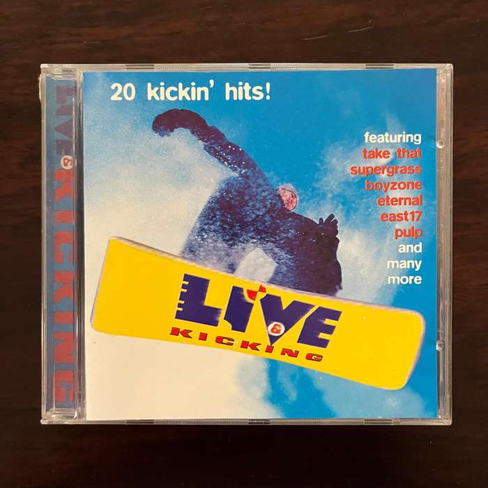 Live & Kicking CD Compilation UK Press East 17 Eternal Supergrass