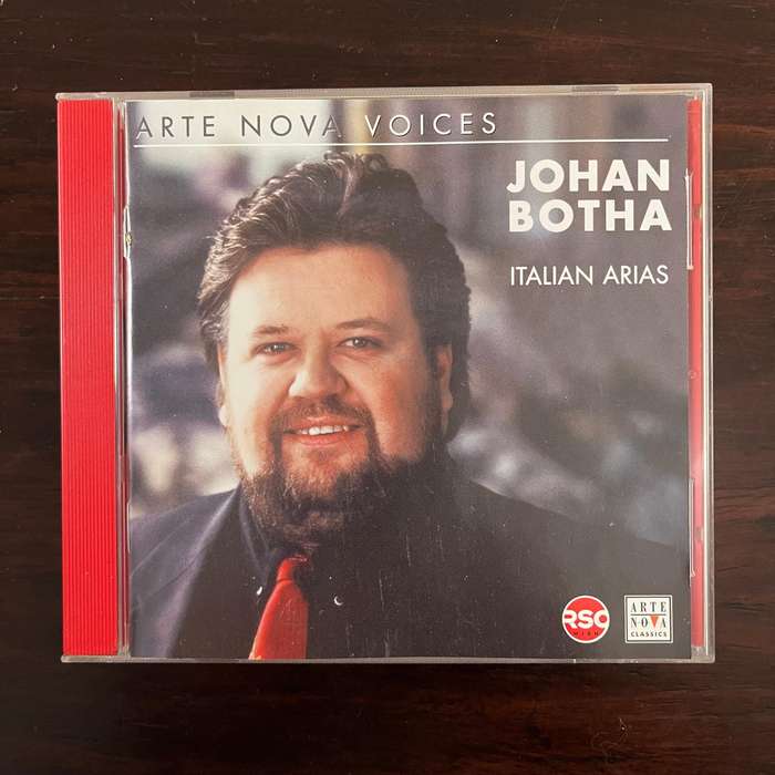 Johan Botha - Italian Arias CD Opera Arte Nova