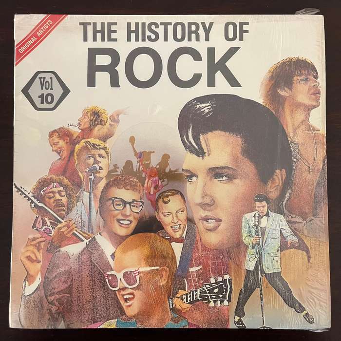 The History Of Rock Vol 10 Vinyl LP Thin Lizzy KISS Blondie Rainbow