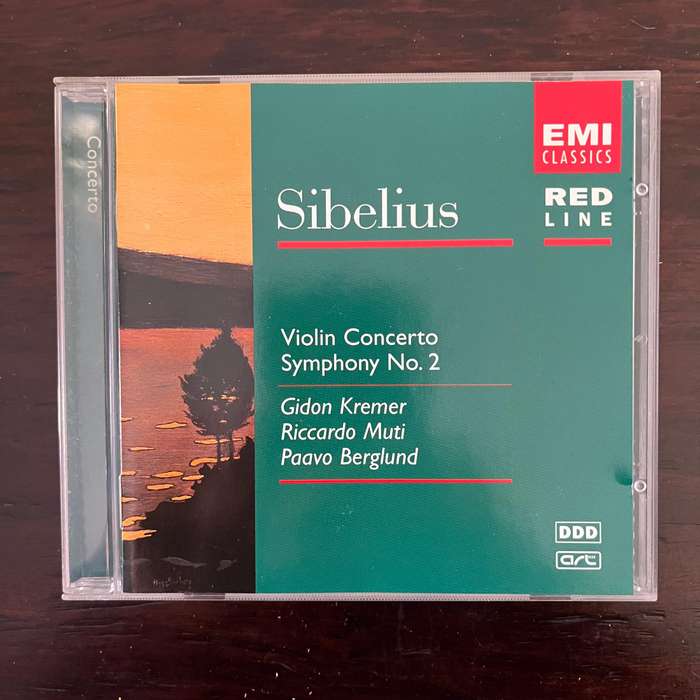 Sibelius - Violin Concerto, Symphony No. 2 CD EMI Classics Import