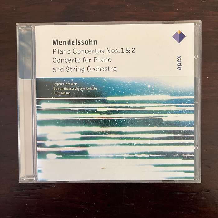 Mendelssohn - Symphony Nos 1 & 2 CD Apex Import