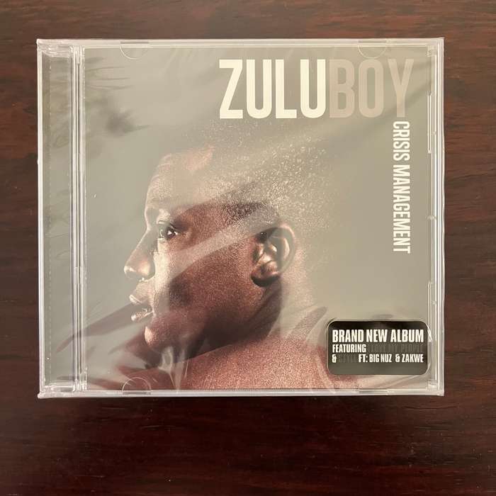 Zuluboy - Crisis Management CD South African Hip Hop New and Sealed