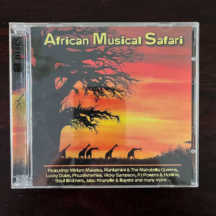 African Musical Safari 2CD South African Miriam Makeba Lucky Dube Bayete