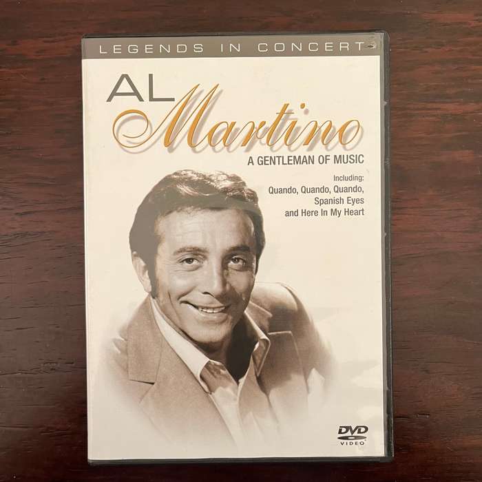 Al Martino - A Gentleman Of Music DVD South African Press