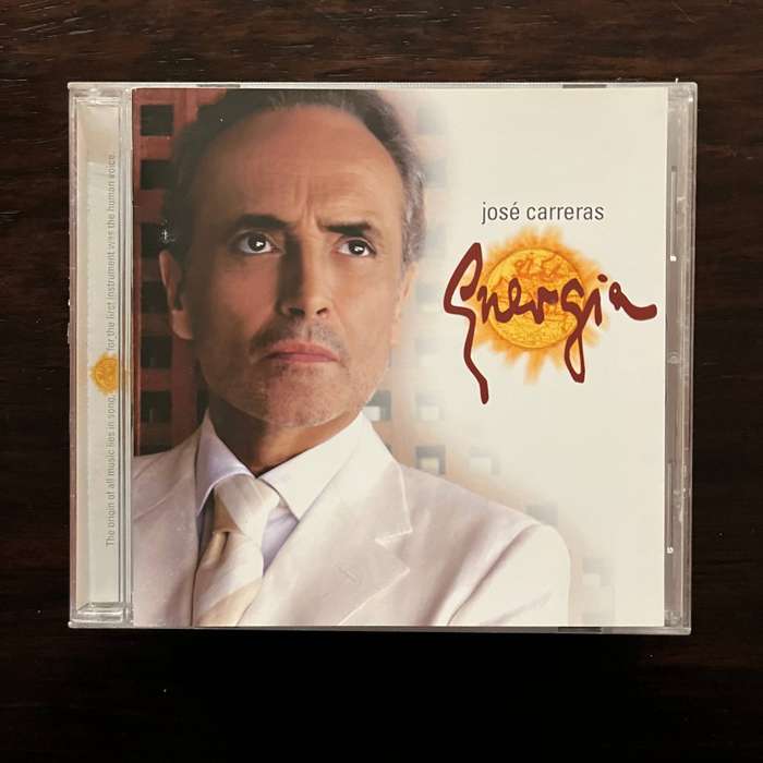 Jose Carreras - Energia CD South African Press