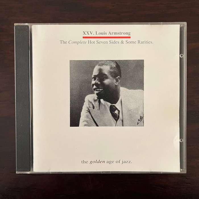 Louis Armstrong - The Complete Hot Seven Sides & Some Rarities CD Italian Press