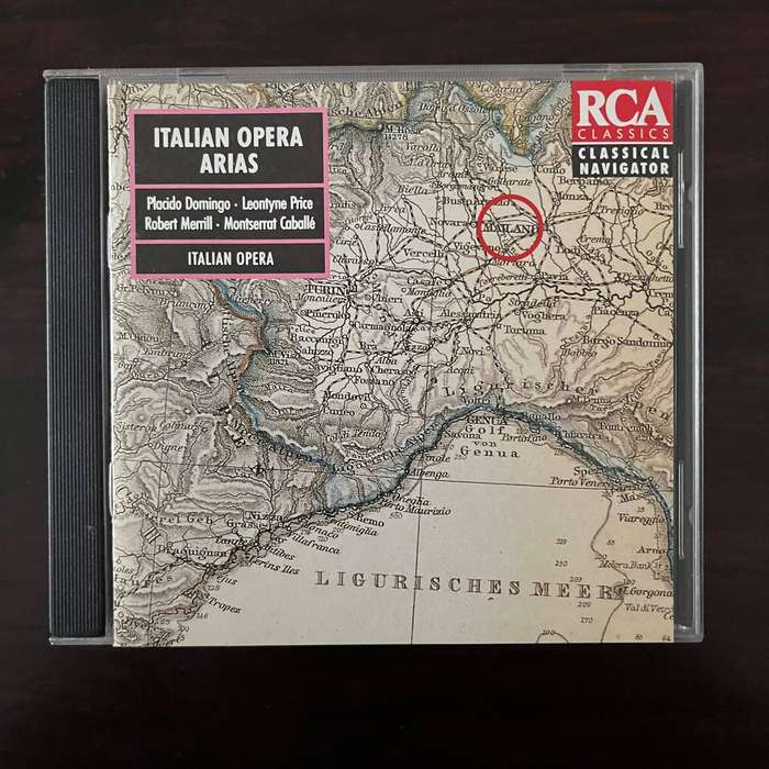 Italian Opera Arias - Domingo / Price / Caballe CD South African Press
