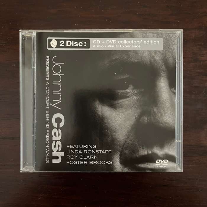 Johnny Cash - A Concert Behind Prison Walls CD DVD Collectors Edition Import