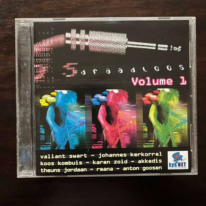 Draadloos CD South African Valiant Swart Johannes Kerkorrel Koos Kombuis
