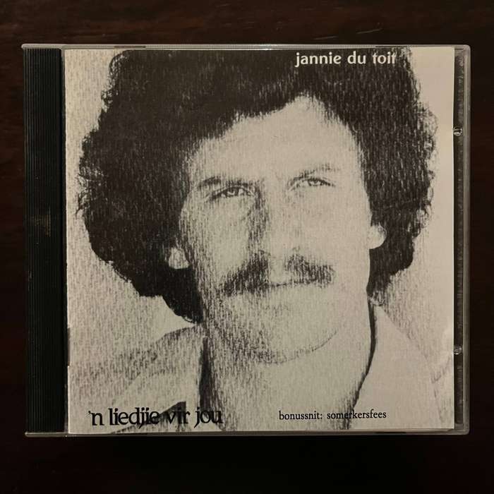 Jannie Du Toit - 'N Liefdjie Vir Jou CD South African