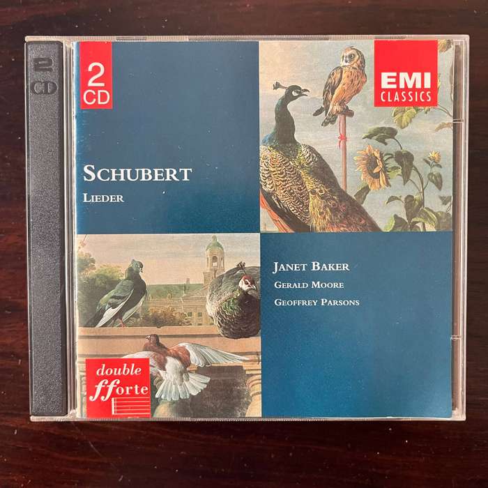 Schubert - Lieder Baker 2CD EMI Classics Import