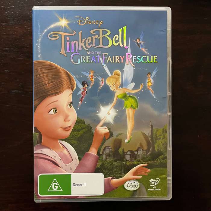 Tinkerbell and the Great Fairy Rescue DVD Disney Australian Press (2)