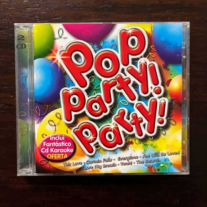 Pop Party Team - Pop Party! Party! 2CD Vidisco Records Portuguese Press