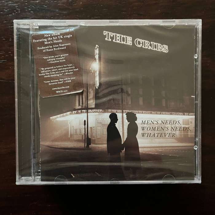 The Cribs - Men's Needs, Women's Needs, Whatever CD South African Press Indie New and Sealed