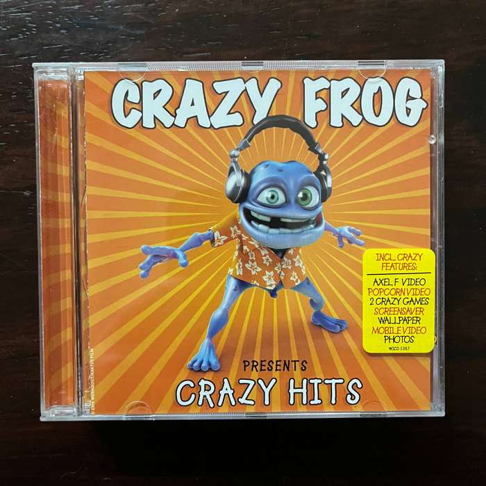 Crazy Frog - Crazy Hits CD Techno House South African Press