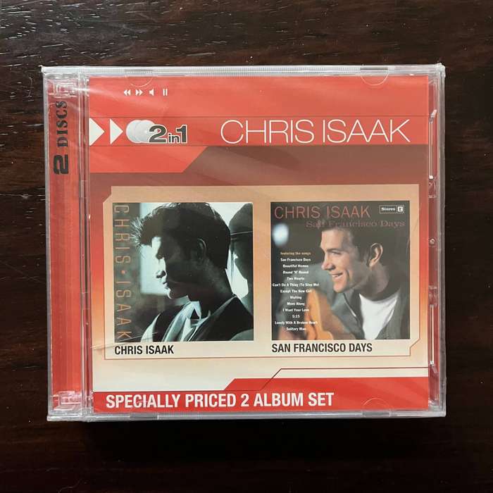 Chris Isaak - Chris Isaak / San Francisco Days 2in1 2CD South African Press New and Sealed