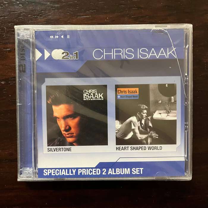 Chris Isaak - Silvertone / Heart Shaped World 2in1 2CD South African Press New and Sealed