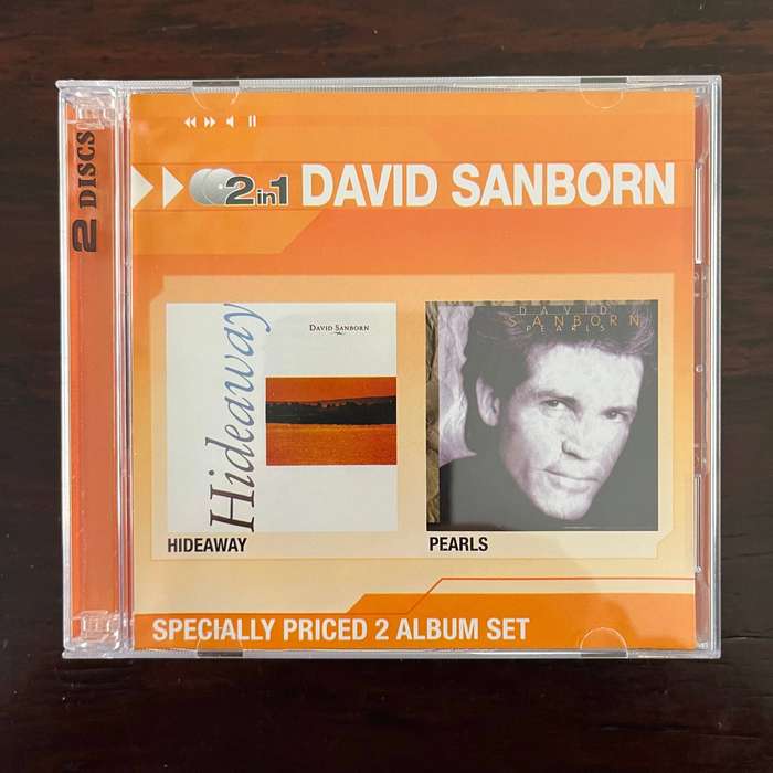 David Sanborn - Hideaway / Pearls 2in1 2CD South African Press