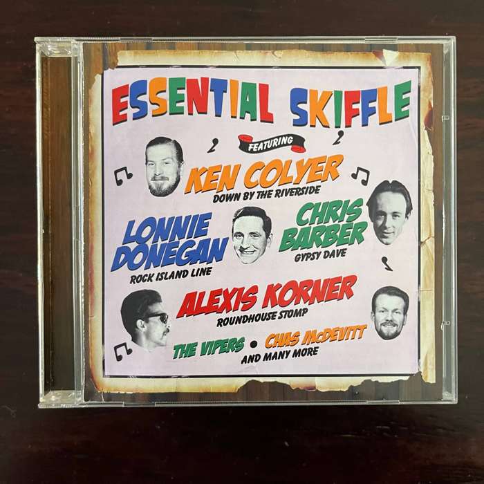 Essential Skiffle 2CD Compilation Import Vipers Lonnie Donegan