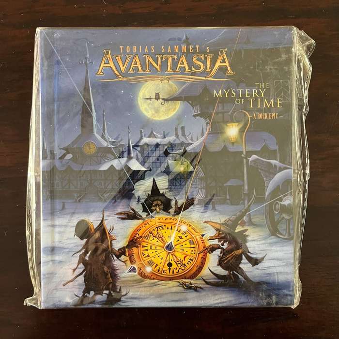 Tobias Sammet's Avantasia - The Mystery Of Time (A Rock Epic) CD Limited Digibook