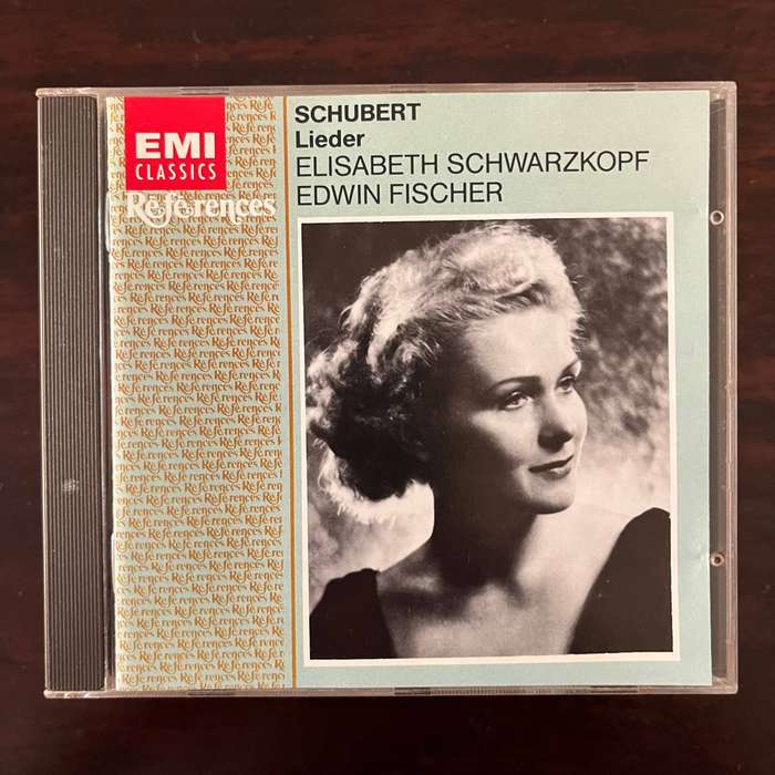 Schubert - Lieder Schwarzkopf / Fischer CD EMI Classics Import
