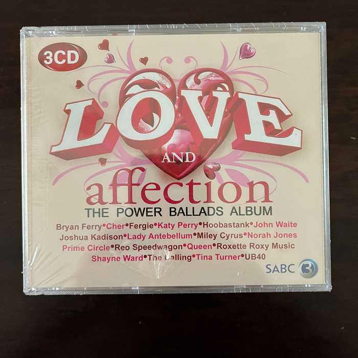 Love and Affection - The Power Ballads Album 3CD Set South African Press New and Sealed