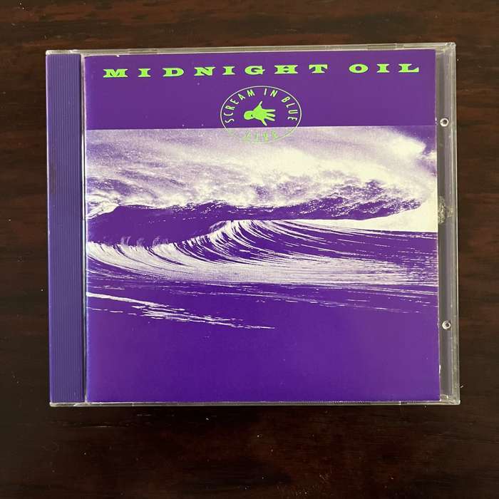 Midnight Oil - Scream In Blue - Live CD US Press