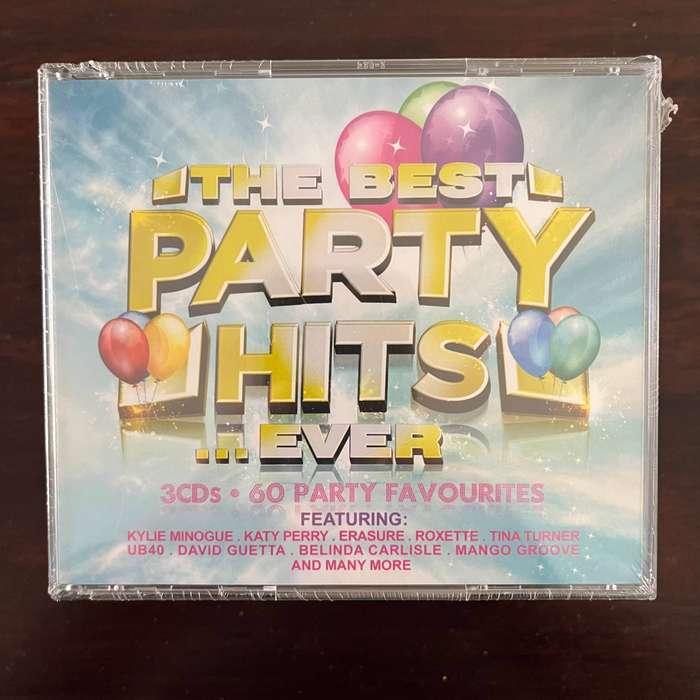 The Best Party Hits...Ever 3CD Set Erasure Roxette UB40 New and Sealed